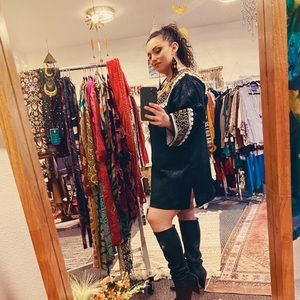 African Star Vintage Kimono Blouse/Dress